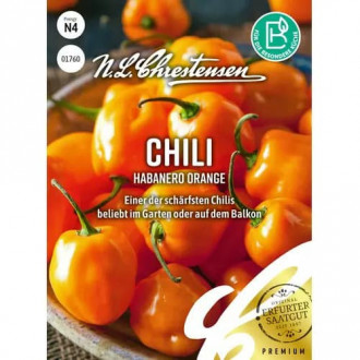 Čili pipari Habanero Orange interface.image 6