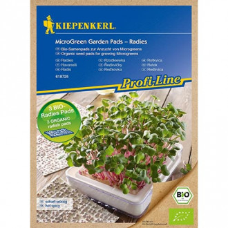 Mikro zaļumi BIO Microgreen Pads Radies, Nachfüllpad interface.image 2