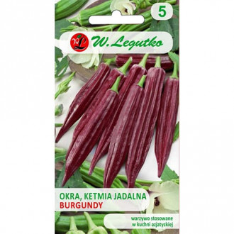 Okra, Ēdami Ketmia Burgundy interface.image 3