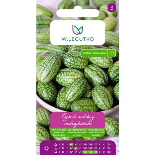 Dekoratīvs meksikāņu gurķis Legutko interface.image 1 interface.art 69614