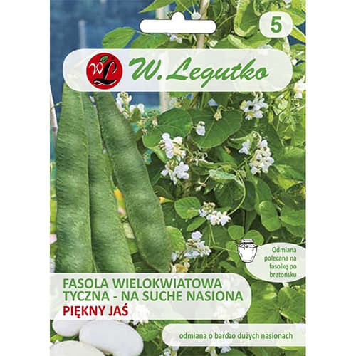 Lielā baltā ziloņa pupiņa sausām sēklām Piękny Jaś interface.image 1 interface.art 86854