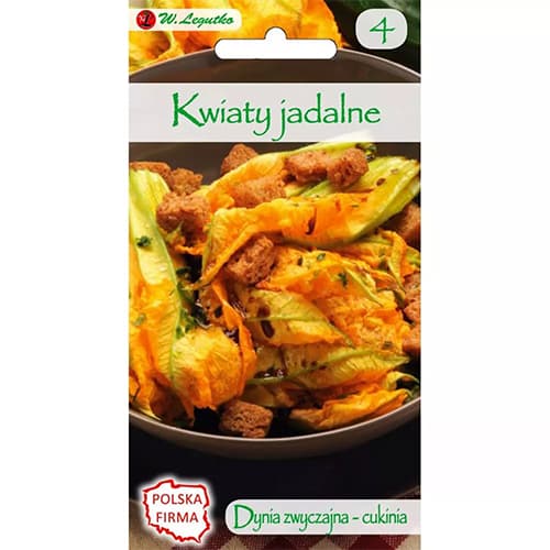 Tumšzaļie kabači (Tumšzaļie kabači) Astra Polka - Ēdami ziedi interface.image 1 interface.art 86729